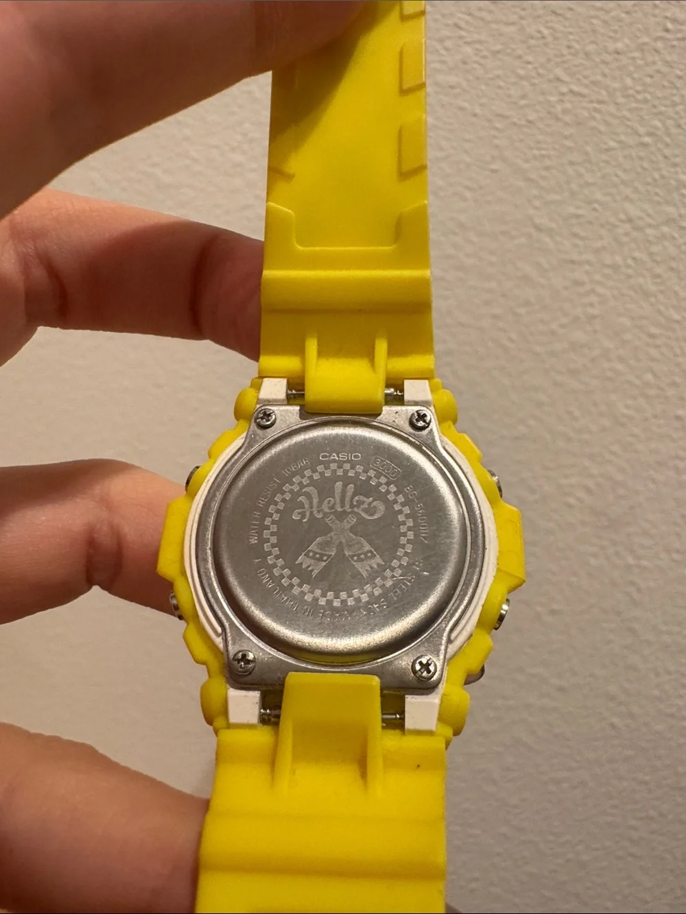 Casio Baby-G x Hellz Watch, yellow